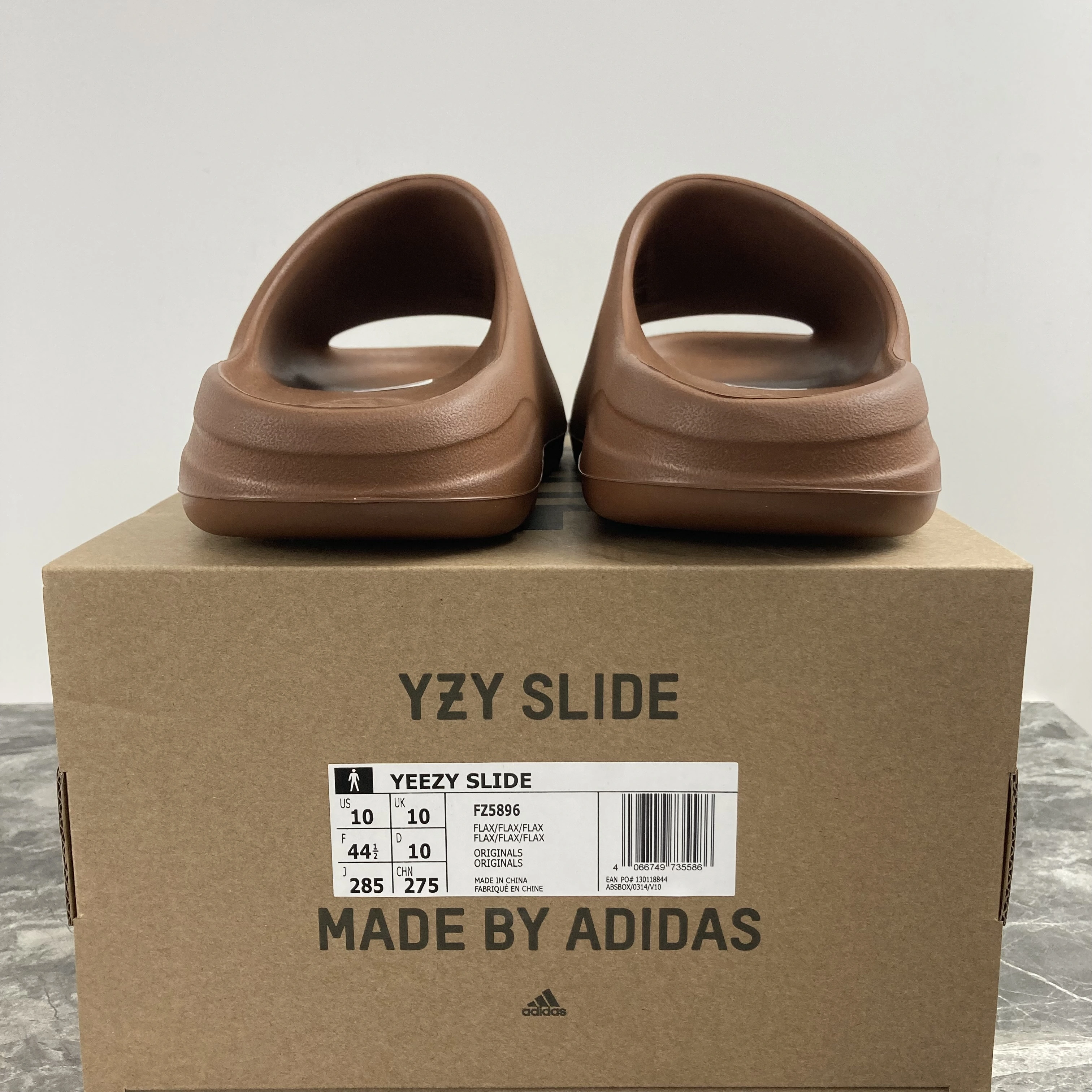 Breathable Yeezy Slide Flax FZ 2582