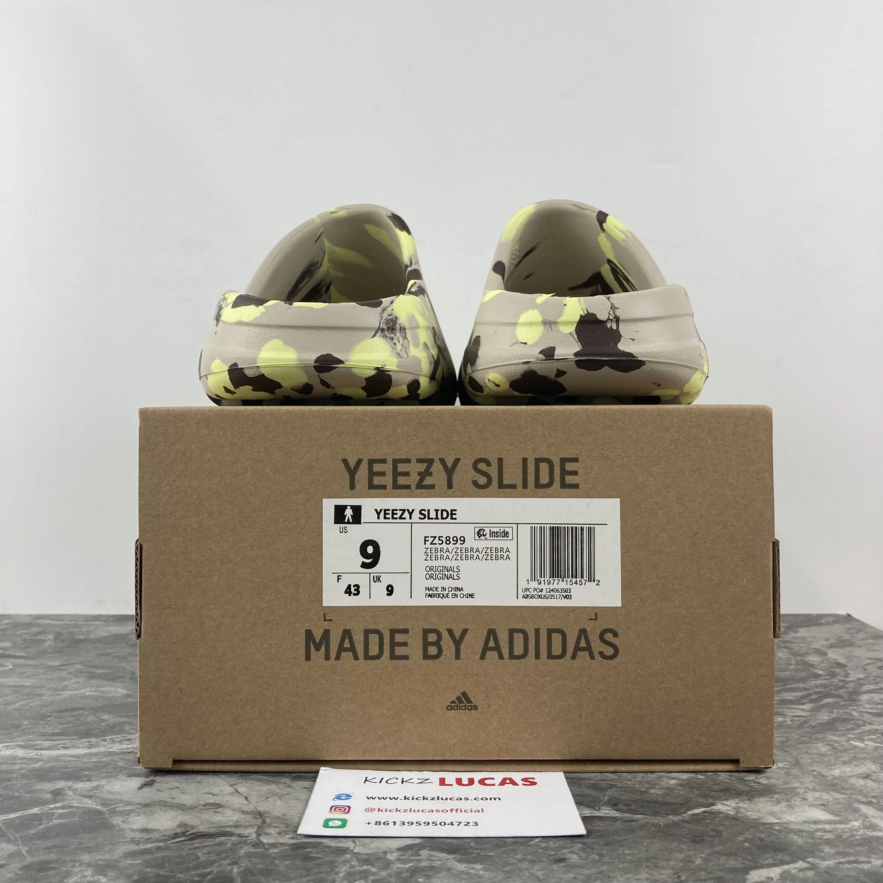 RelaxedFit Yeezy Slide MX APPEARS FZ 2581