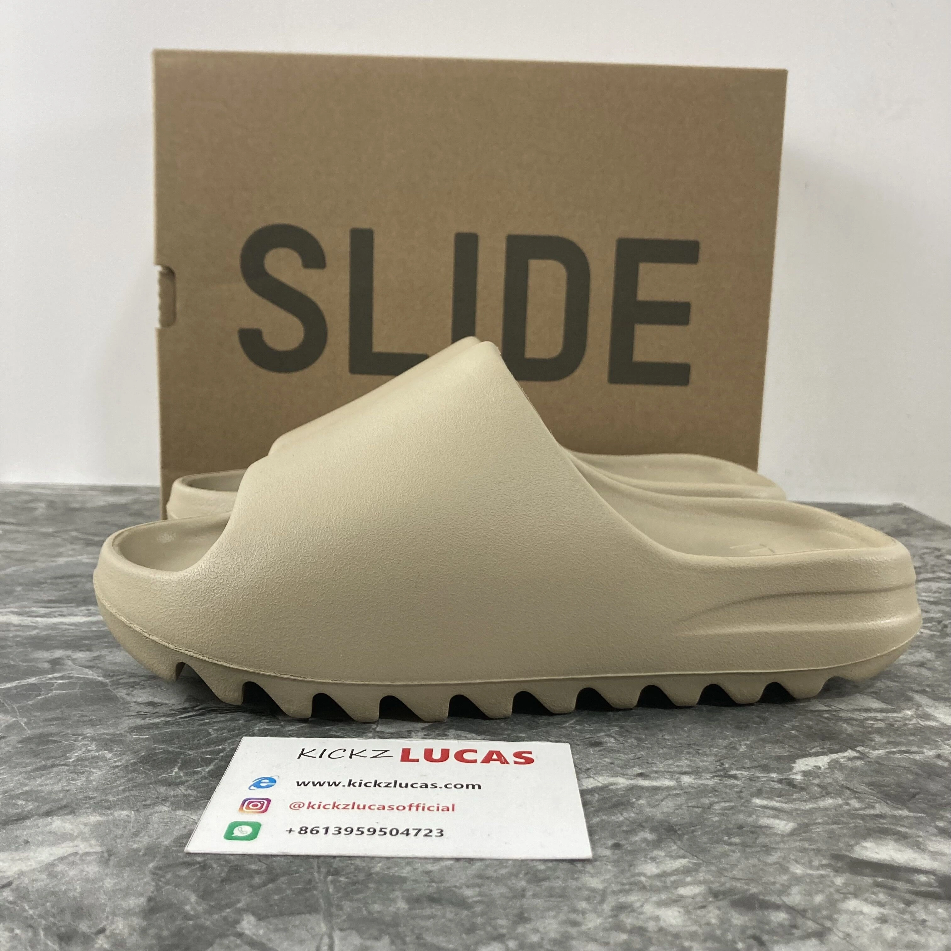 Yeezy Slide Pure (Restock Pair) GW Practical 2589