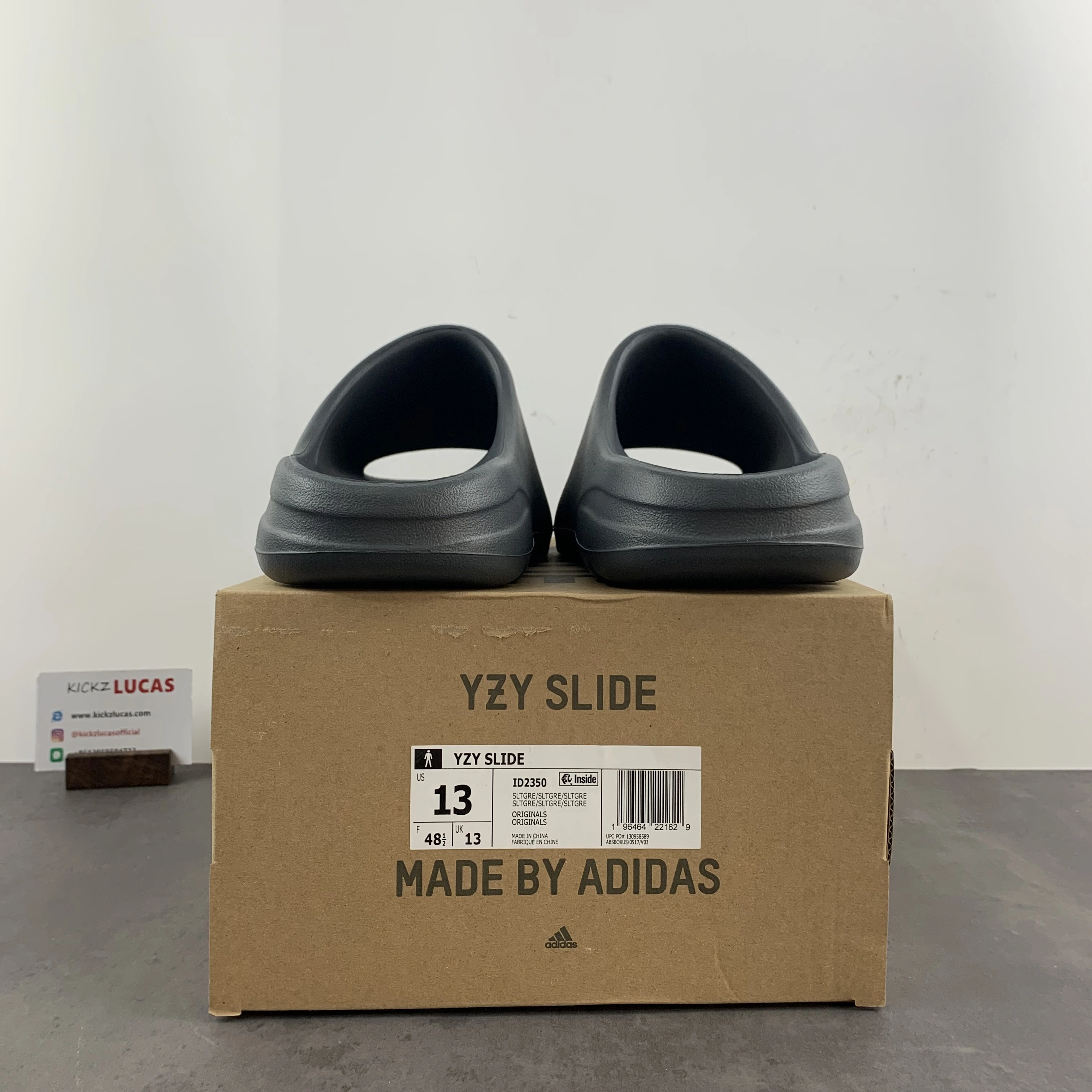 Yeezy Slide Slate Grey ID DailyWear 2573