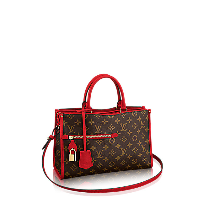 Lvlenka Louis Vuitton Monogram Canvas POPINCOURT PM RED M43433