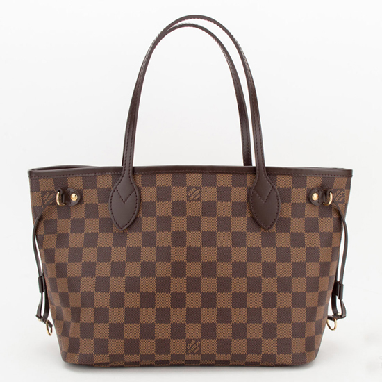 Lvlenka Louis Vuitton N51109 Neverfull PM Shoulder Bag Damier Ebene Canvas