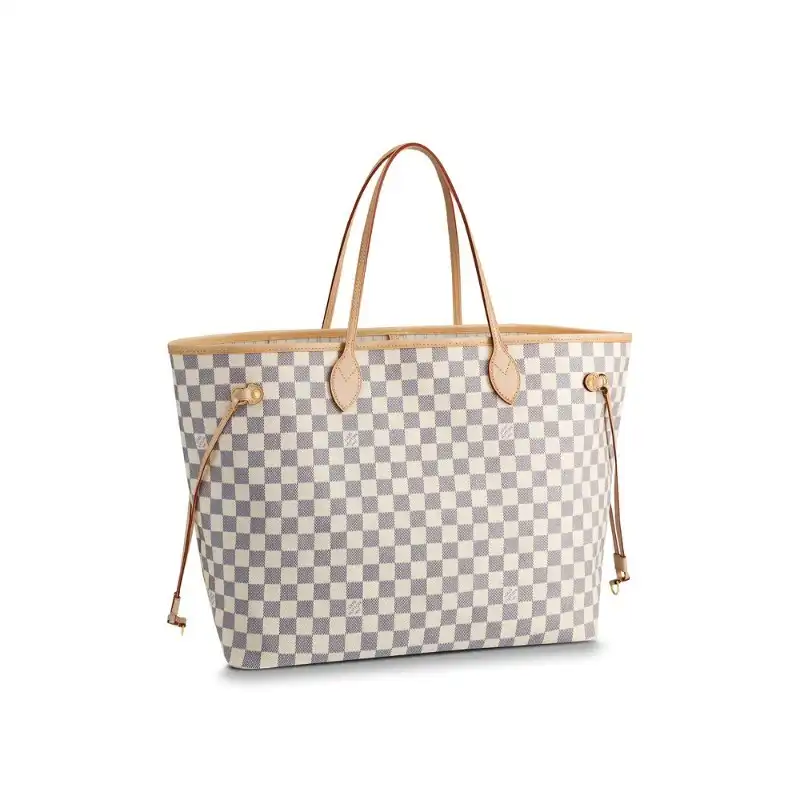 Affordable Louis Vuitton Damier Azur Canvas Neverfull GM N41360