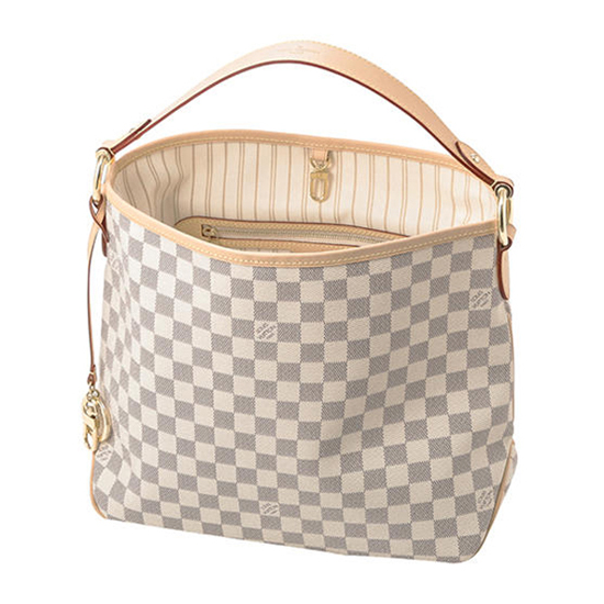 Lvlenka Louis Vuitton N41462 Delightful PM Hobo Bag Damier Azur Canvas