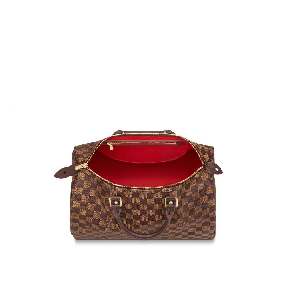 Louis Vuitton Damier Ebene Canvas Speedy 35 N41363