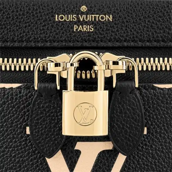 Cheap Louis Vuitton Vanity PM Black M45780 Creme M45599