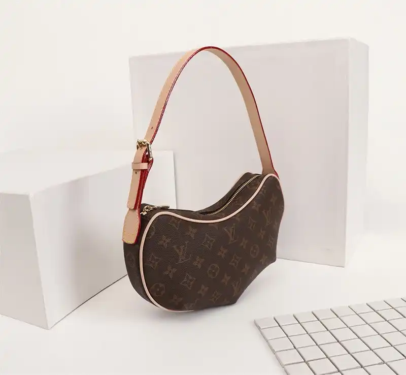 Cheap Louis Vuitton M51510 Pochette Croissant Shoulder Bag