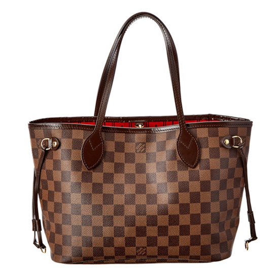 Lvlenka Louis Vuitton N51109 Neverfull PM Shoulder Bag Damier Ebene Canvas