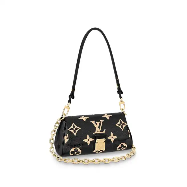 Louis Vuitton M45859 Favorite Black   Beige