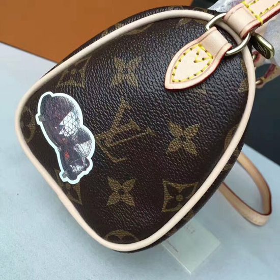 Lvlenka Louis Vuitton M62208 Nano Speedy Crossbody Bag Monogram Canvas