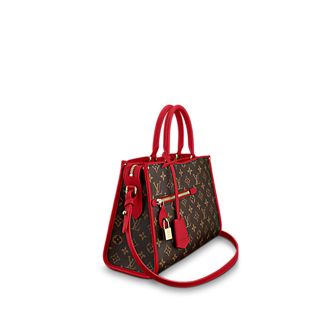 Lvlenka Louis Vuitton Monogram Canvas POPINCOURT PM RED M43433