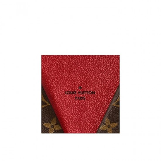 Louis Vuitton V Tote BB Red M43966