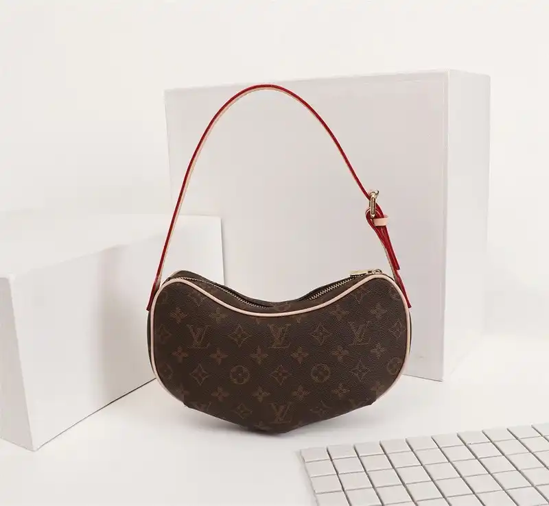 Cheap Louis Vuitton M51510 Pochette Croissant Shoulder Bag