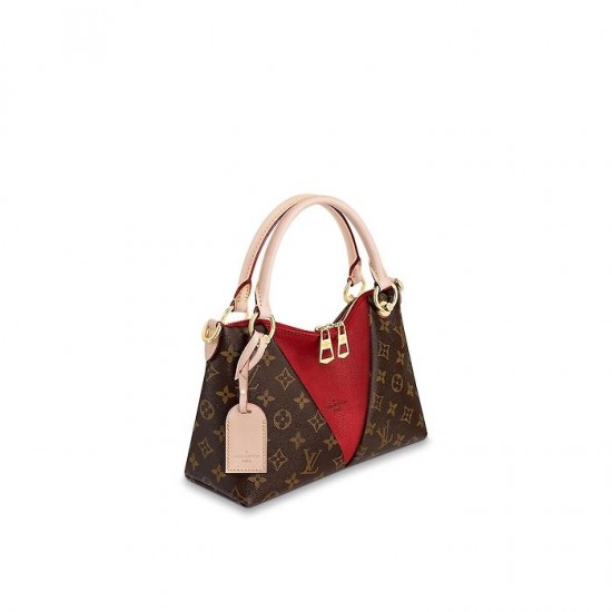 Louis Vuitton V Tote BB Red M43966