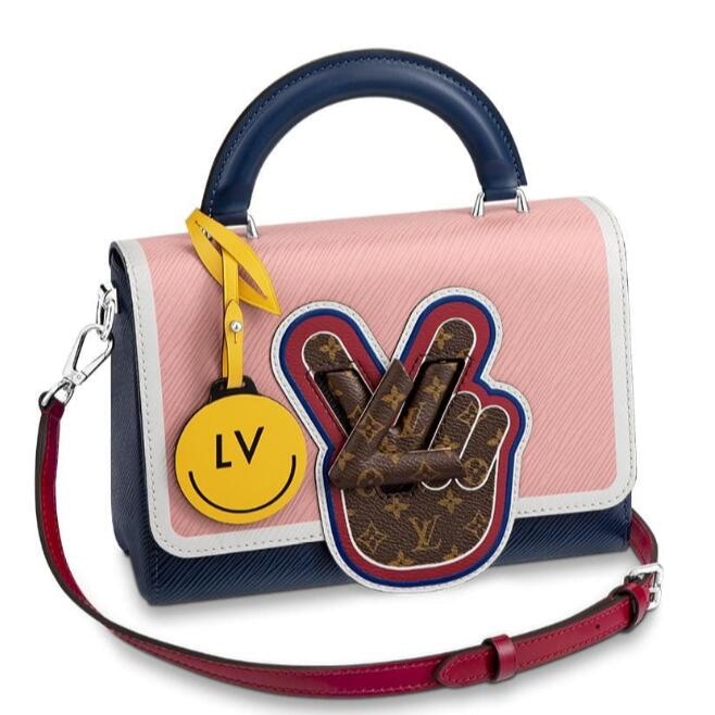 Lvlenka Louis Vuitton Twist MM Handle Bag Epi Monogram M52514