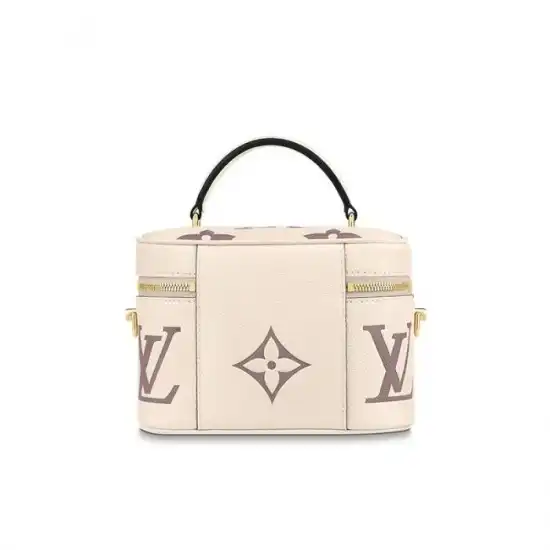 Cheap Louis Vuitton Vanity PM Black M45780 Creme M45599