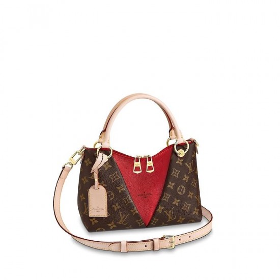 Lvlenka Louis Vuitton V Tote BB Red M43966