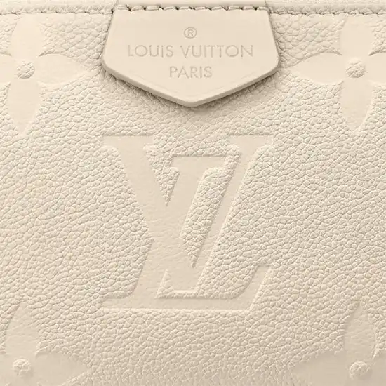 Affordable Louis Vuitton Multi Pochette Accessoires Cream M46568 Black M80399