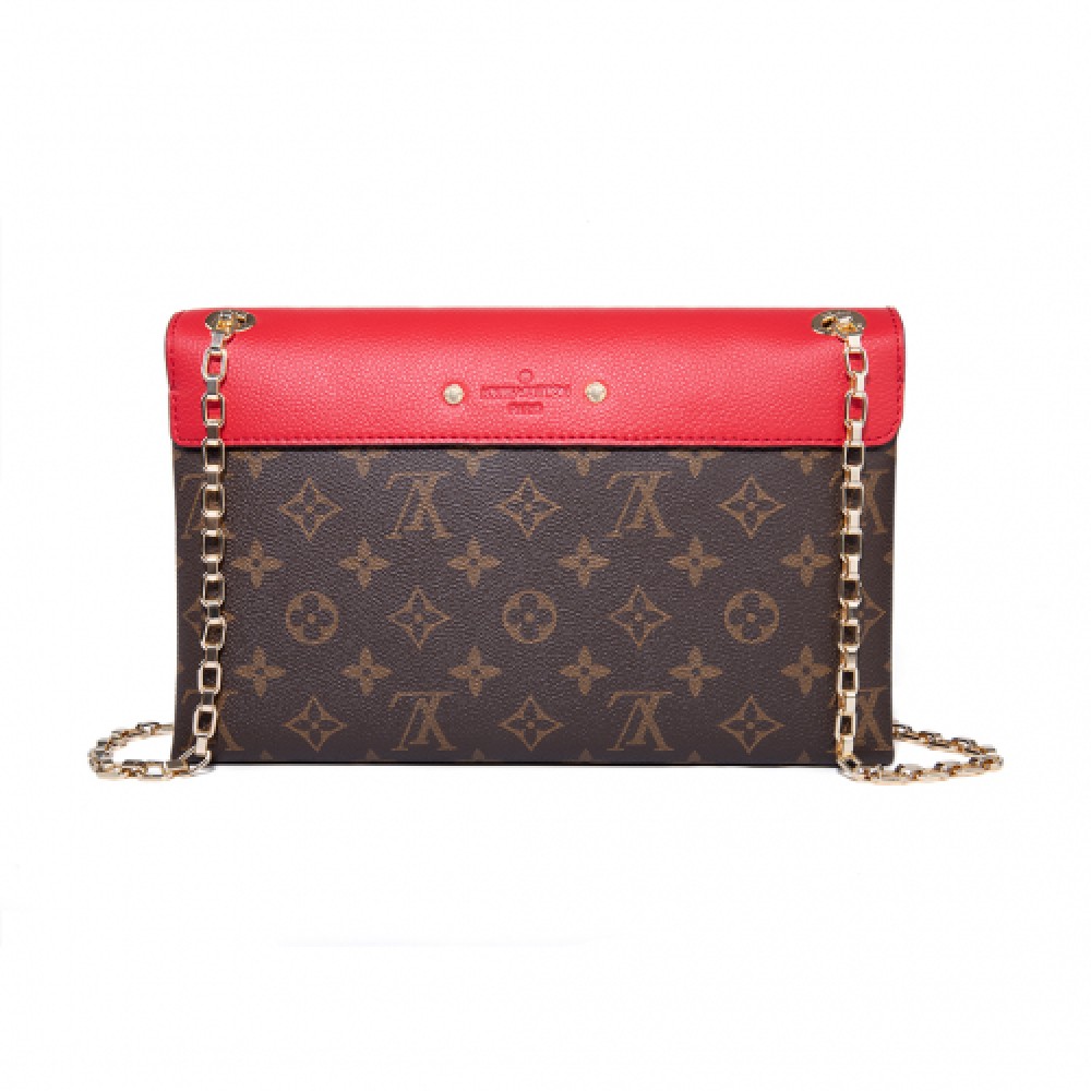 Louis Vuitton Monogram Canvas Pallas Chain M41201 Cerise