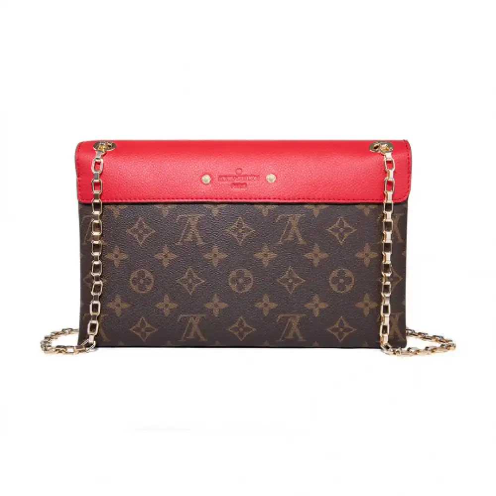 Cheap Louis Vuitton Monogram Canvas Pallas Chain M41201 Cerise