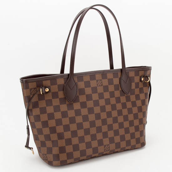 Lvlenka Louis Vuitton N51109 Neverfull PM Shoulder Bag Damier Ebene Canvas