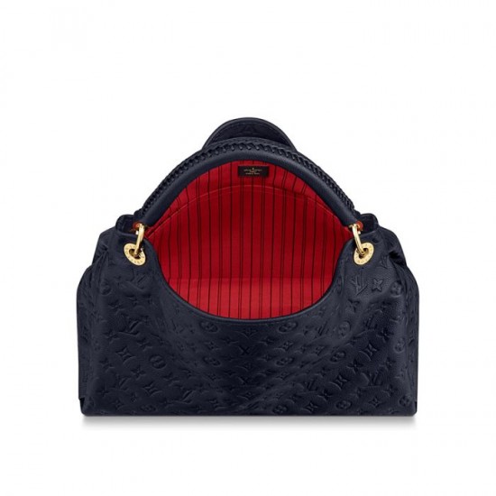 Lvlenka Louis Vuitton Artsy MM M41066 Black White Navy Red