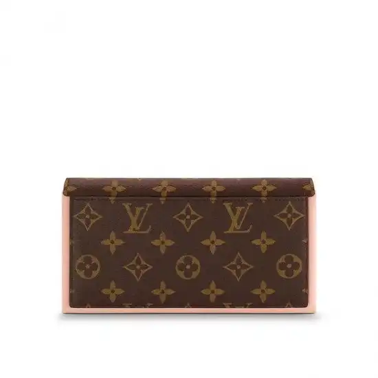 Cheap Louis Vuitton Flore Wallet Pink M67405 Fuchsia M64585