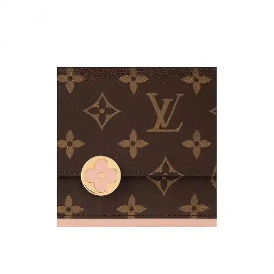 Cheap Louis Vuitton Flore Wallet Pink M67405 Fuchsia M64585