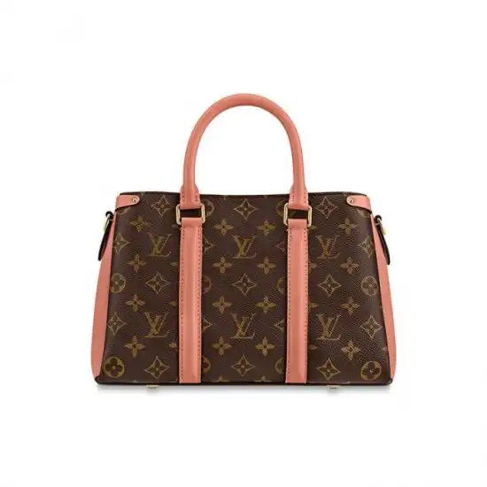 Affordable Louis Vuitton Soufflot BB Peach M44899 Red M44818