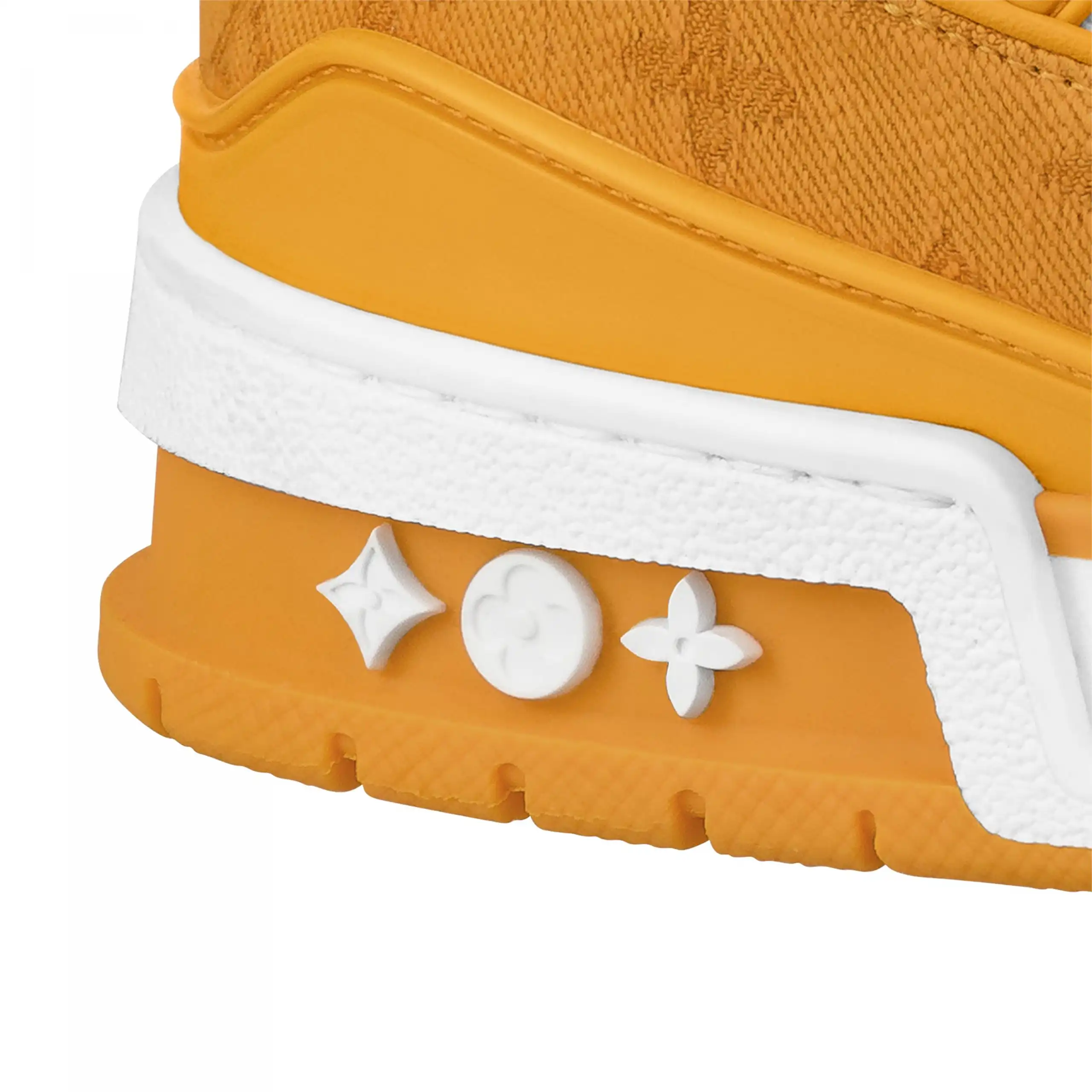 Cheap Louis Vuitton Trainer Sneaker Yellow 1A9JHB