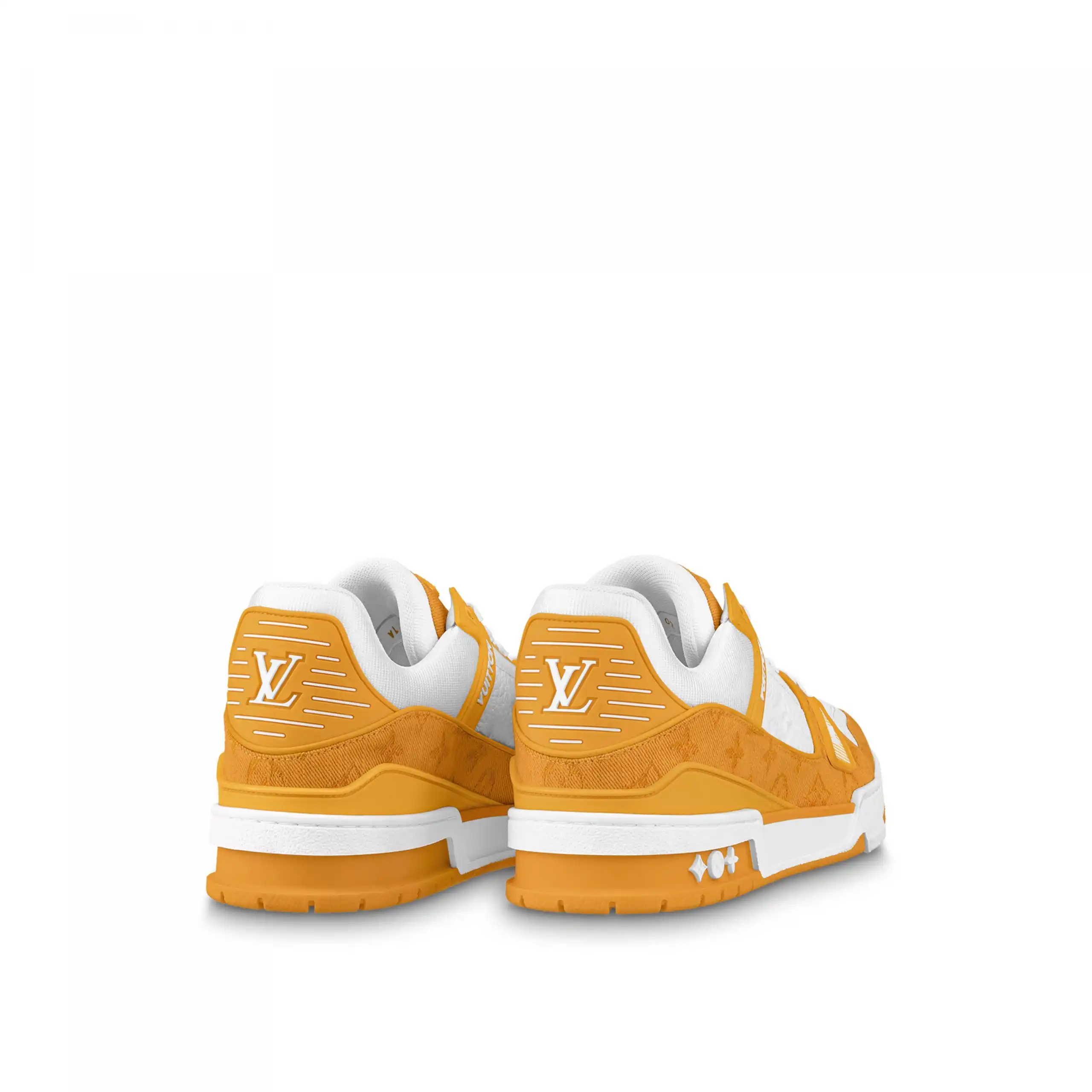 Cheap Louis Vuitton Trainer Sneaker Yellow 1A9JHB