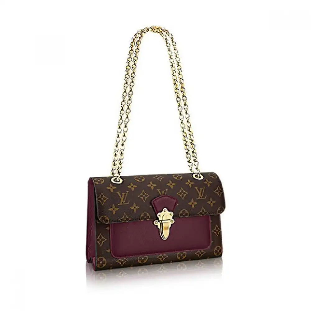 Affordable Louis Vuitton Victoire Cherry M41731 Black M41730 Burgundy M41732