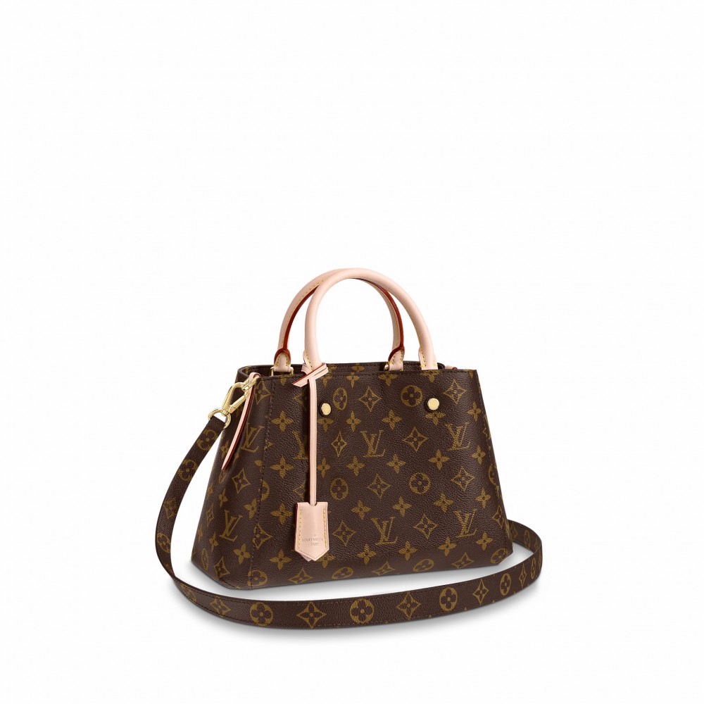 Lvlenka Louis Vuitton M41055 Montaigne BB Tote Bag Monogram Canvas