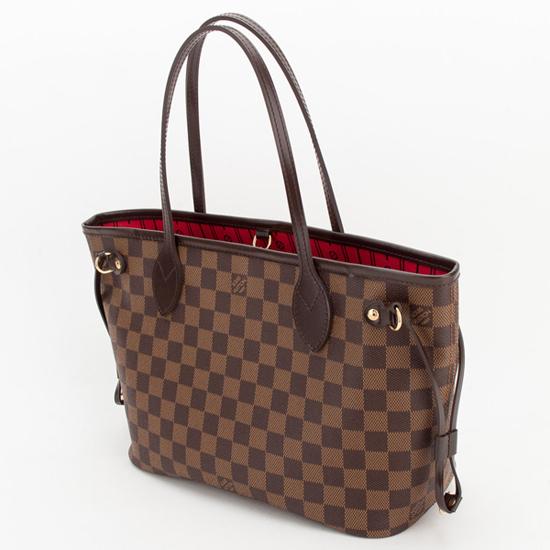 Lvlenka Louis Vuitton N51109 Neverfull PM Shoulder Bag Damier Ebene Canvas