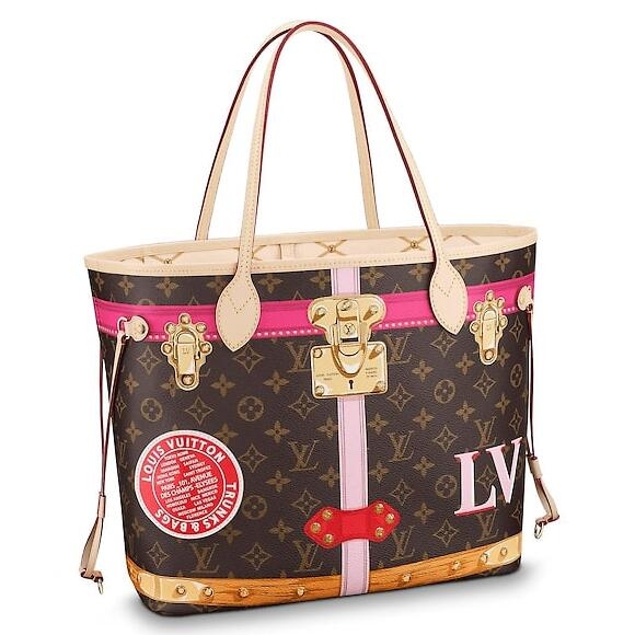 Lvlenka Louis Vuitton Neverfull MM Summer Trunk Monogram M41390