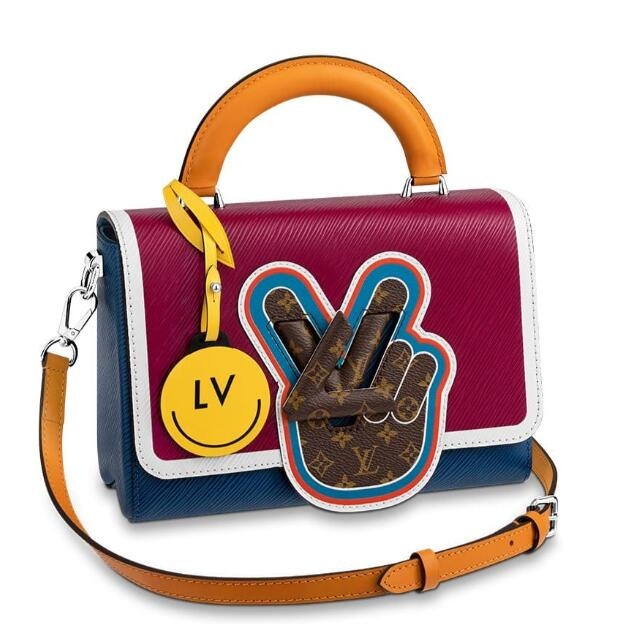 Lvlenka Louis Vuitton Twist MM Handle Bag Epi Monogram M52513