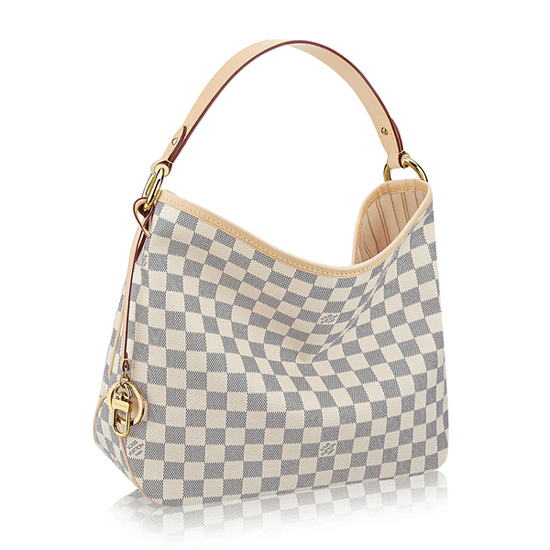 Lvlenka Louis Vuitton N41462 Delightful PM Hobo Bag Damier Azur Canvas