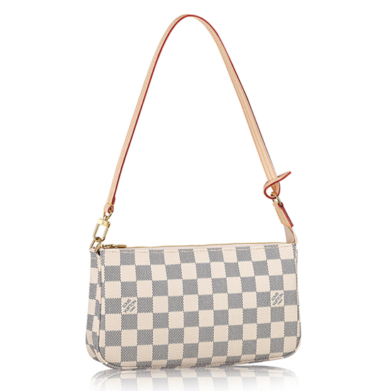 Lvlenka Louis Vuitton N41207 Pochette Accessoires Damier Azur Canvas