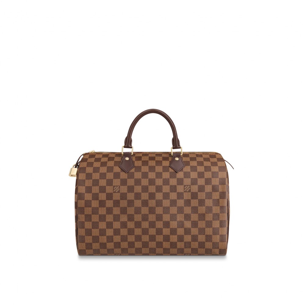 Louis Vuitton Damier Ebene Canvas Speedy 35 N41363