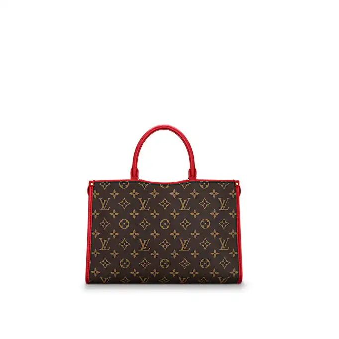 Affordable Louis Vuitton Monogram Canvas POPINCOURT PM RED M43433