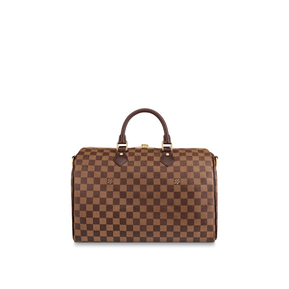 Lvlenka Louis Vuitton Damier Ebene Canvas Speedy Bandouliere 35 N41366