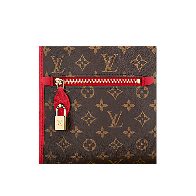 Lvlenka Louis Vuitton Monogram Canvas POPINCOURT PM RED M43433