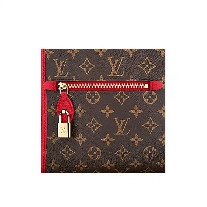 Affordable Louis Vuitton Monogram Canvas POPINCOURT PM RED M43433