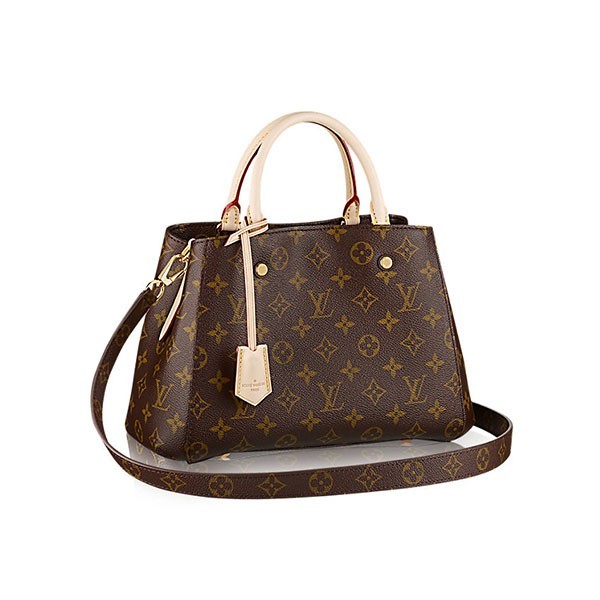 Lvlenka Louis Vuitton M41055 Montaigne BB Tote Bag Monogram Canvas