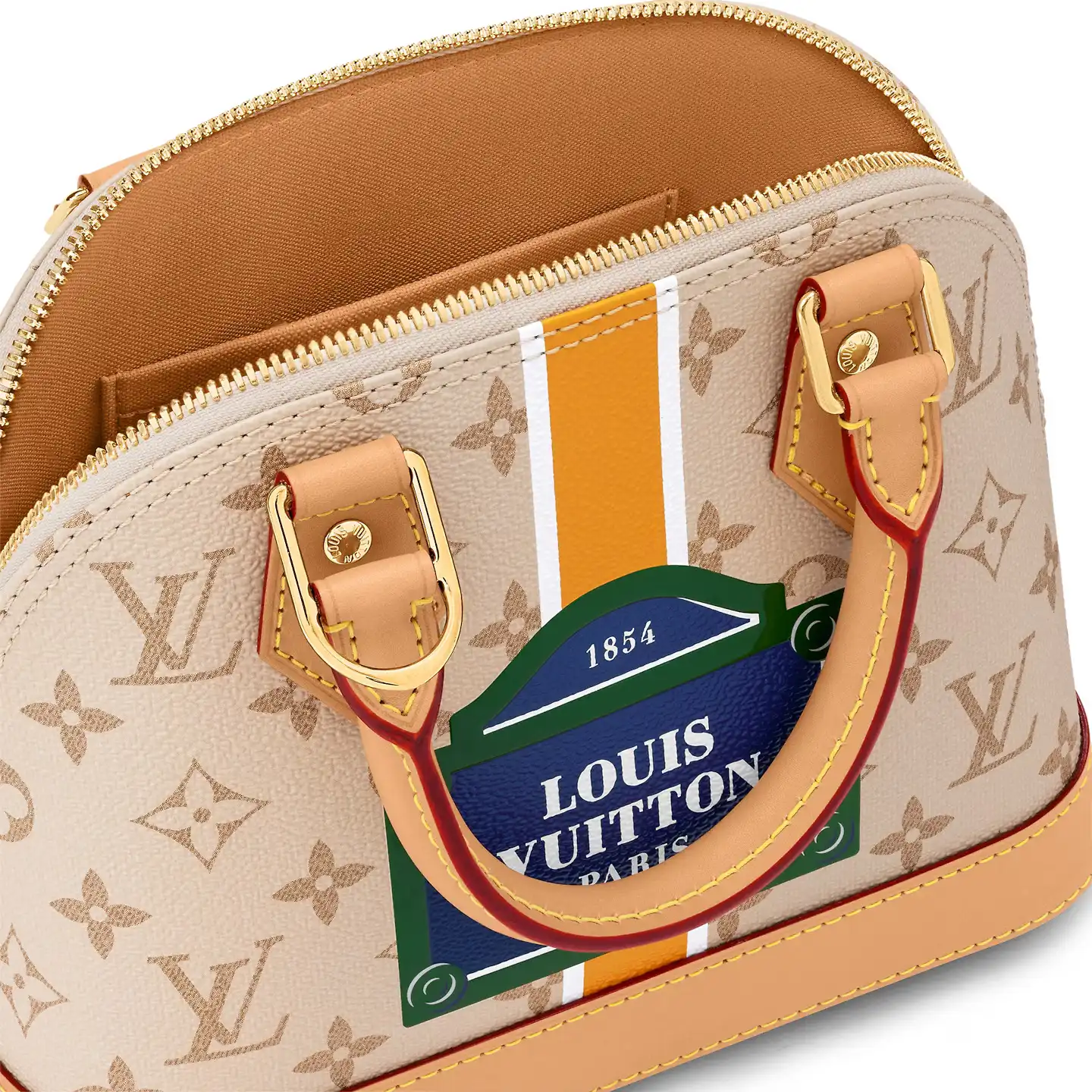 Affordable Louis Vuitton Beige Ocher M23502 Alma BB