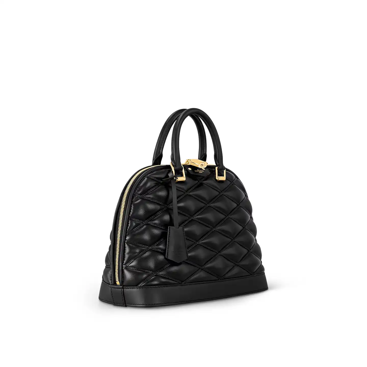 Affordable Louis Vuitton Black Lamb leather M23688 Alma PM