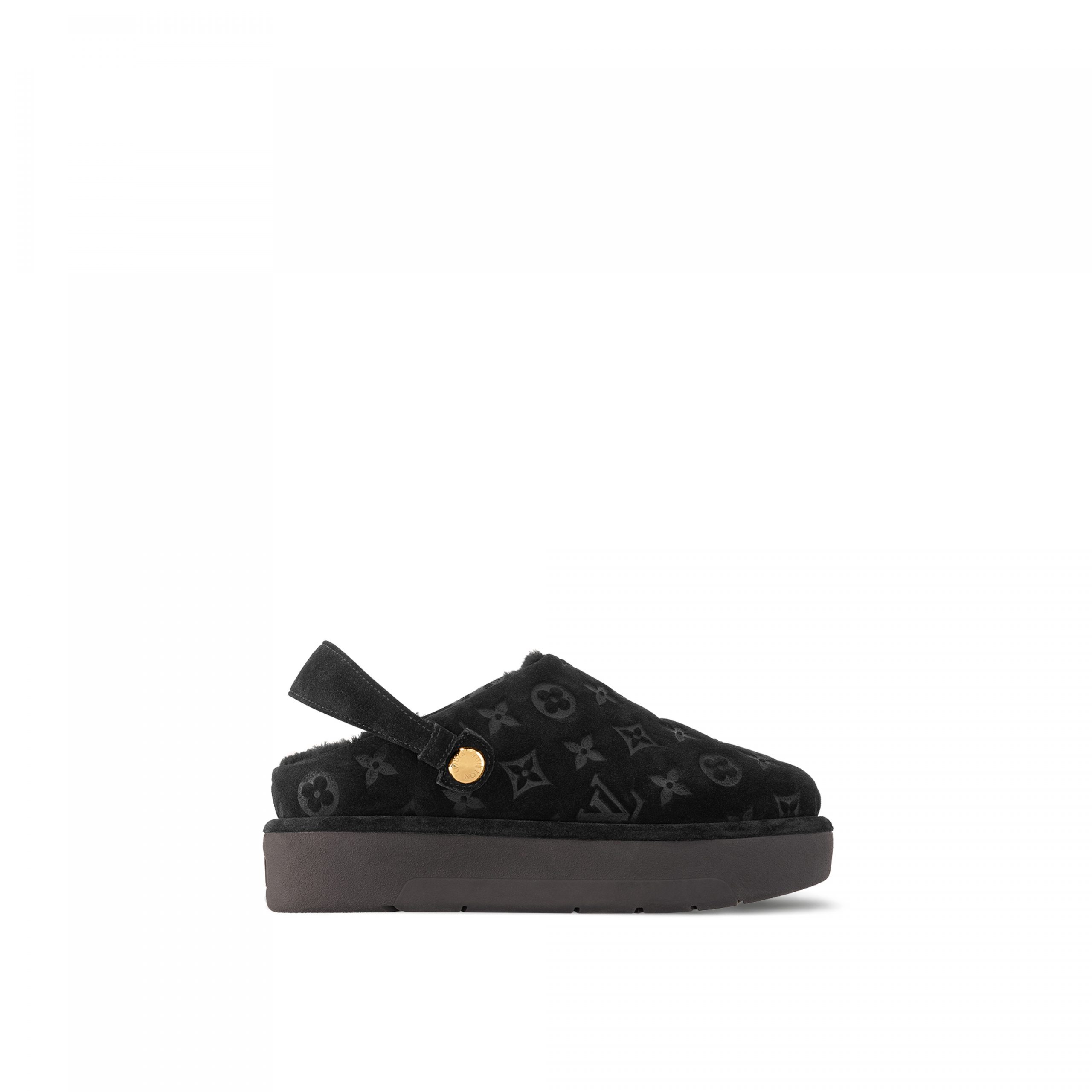 Lvlenka Louis Vuitton Aspen Platform Clog Black 1ACHW9