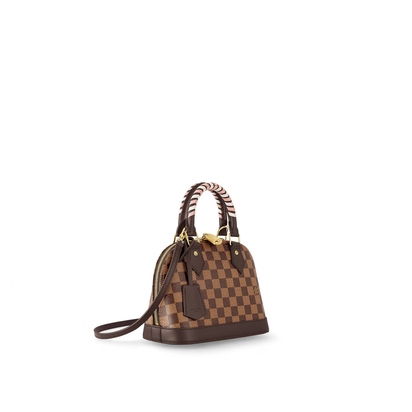 Lvlenka Louis Vuitton Damier Ebene coated canvas N40447 Braided Alma BB