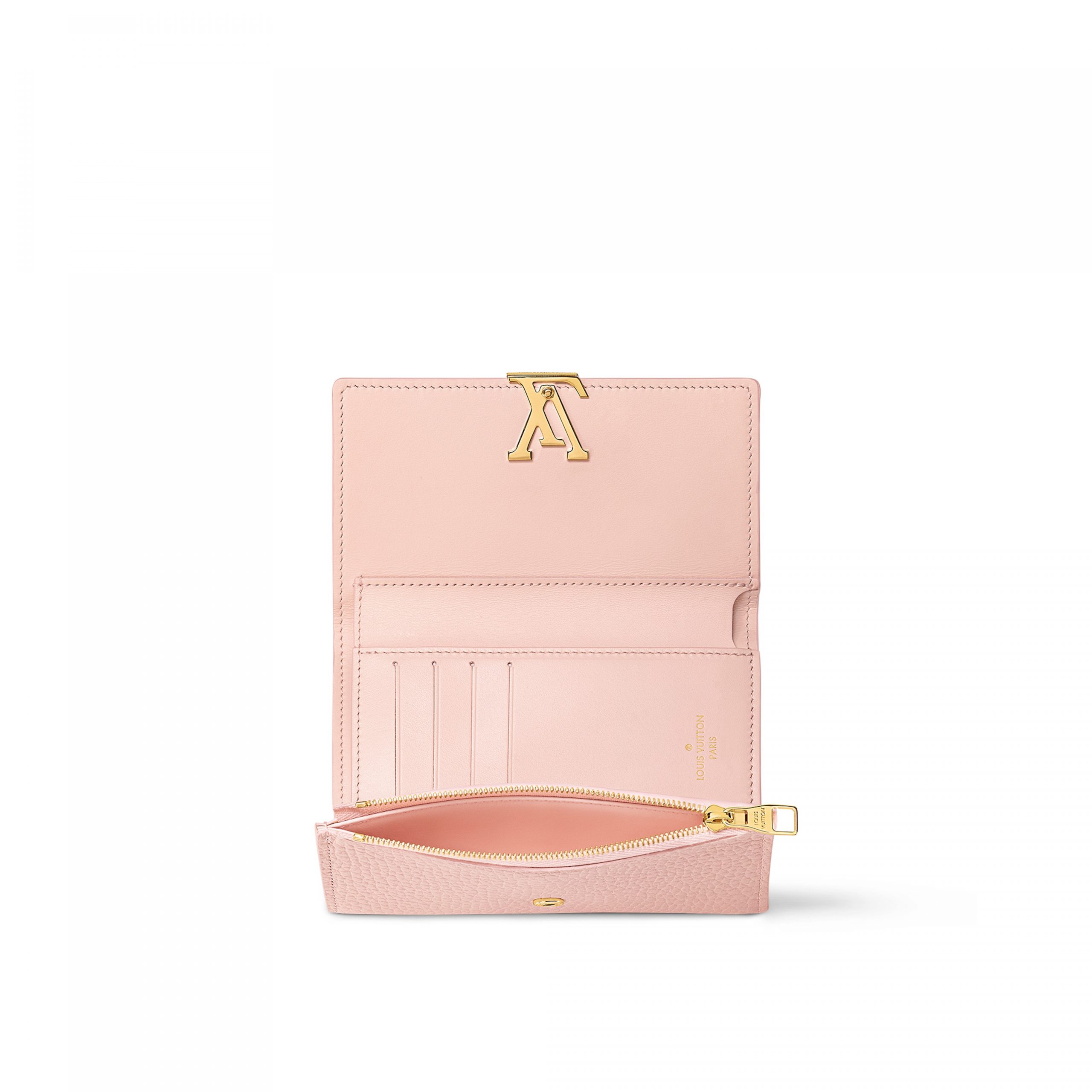 Louis Vuitton M82361 Capucines Compact Wallet Rose Jasmine