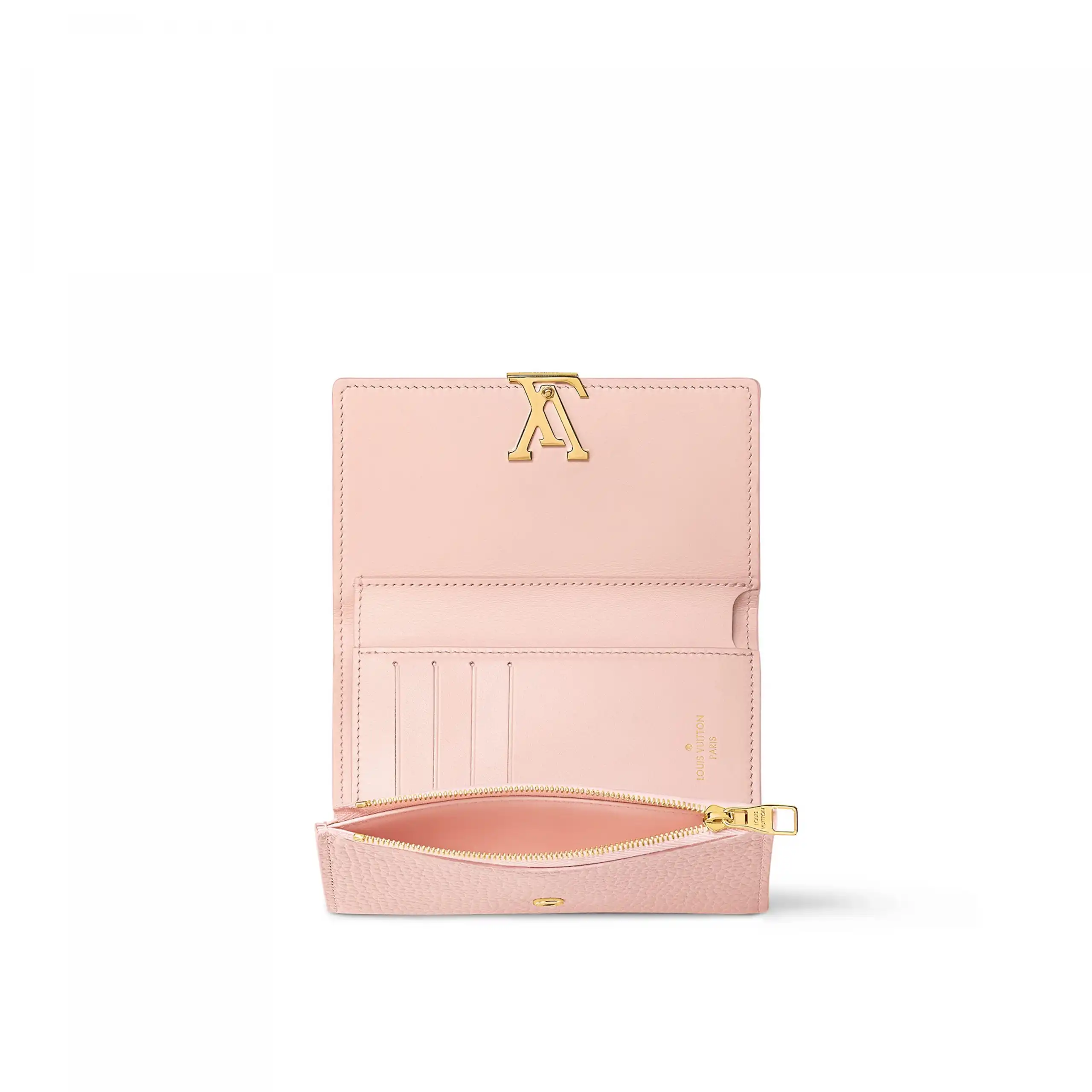 Affordable Louis Vuitton M82361 Capucines Compact Wallet Rose Jasmine